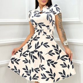 Vestido Feminino Estampado Rodado Soltinho