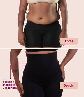 2 Up Shapers - Bermudas Modeladoras que Não Enrolam - Compre 1 Leve 2